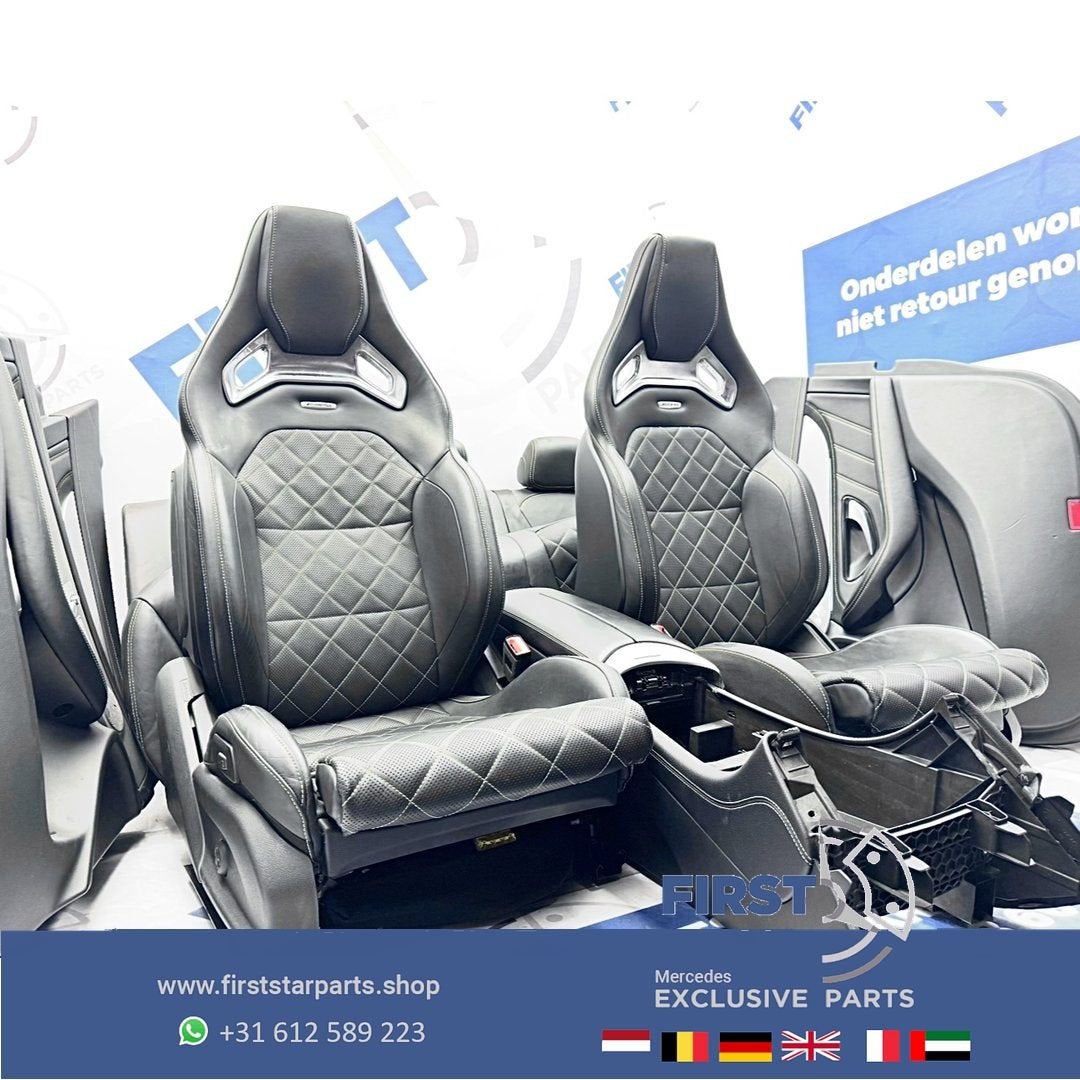 STOELEN GLC63 W253 GLC 63 AMG COUPÉ interieur Mercedes C253, Gebruikt, -, Ophalen of Verzenden, -