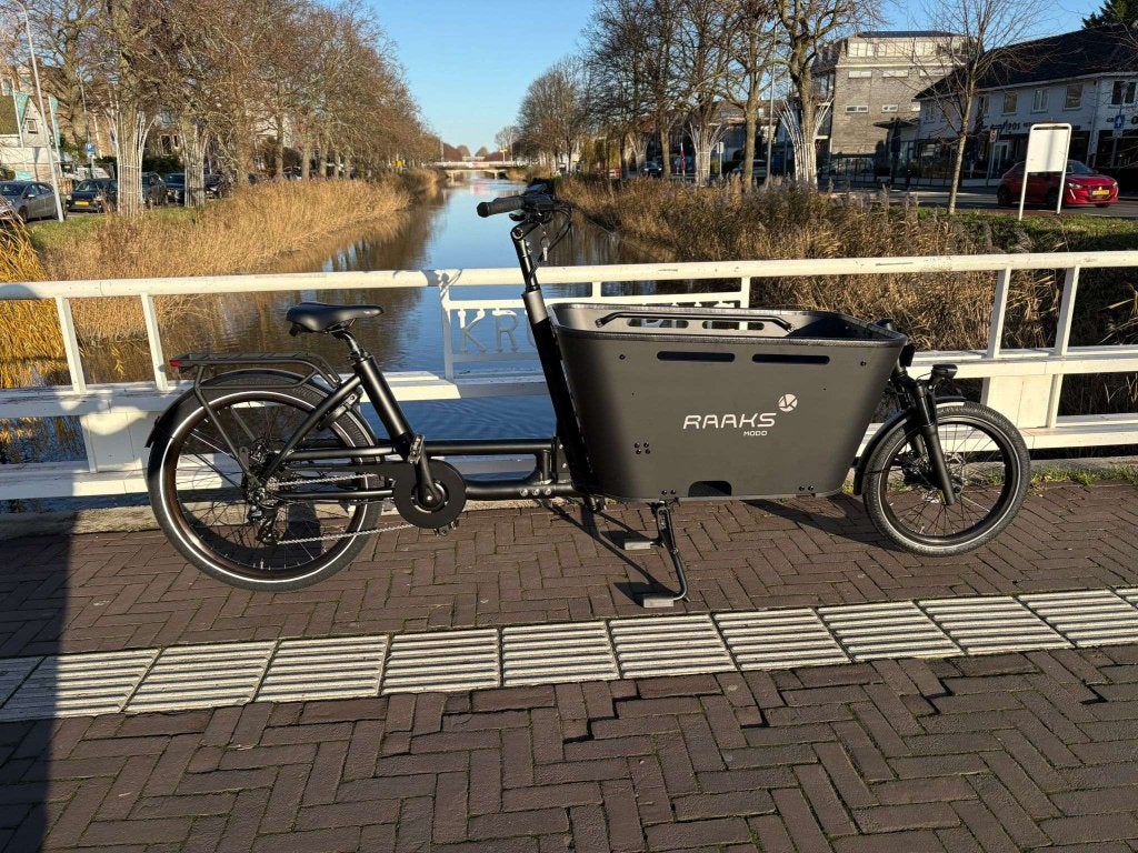 Fietshokje Hoofddorp: Raaks Modo Elektrische bakfiets NIEUW!
