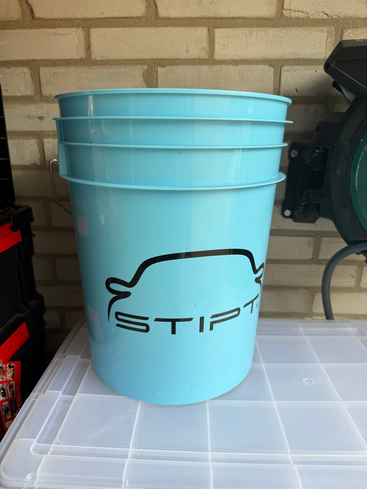 Stipt Grit Bucket 20 liter, Auto diversen, Auto-accessoires, Zo goed als nieuw, Ophalen