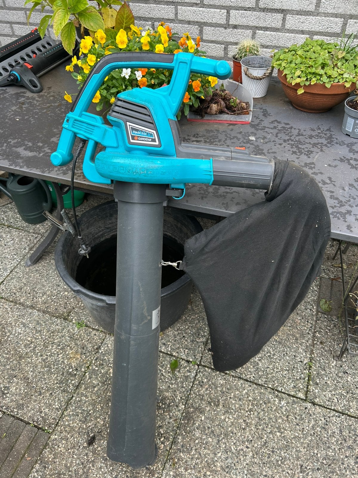 Gardena bladzuiger, Ophalen of Verzenden, Gebruikt, Elektrisch
