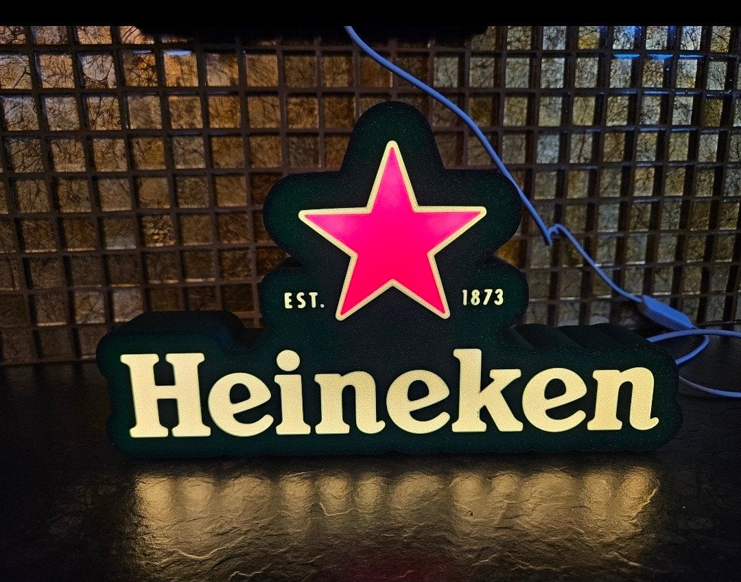 Heineken lamp, Ophalen of Verzenden, Nieuw, Kunststof