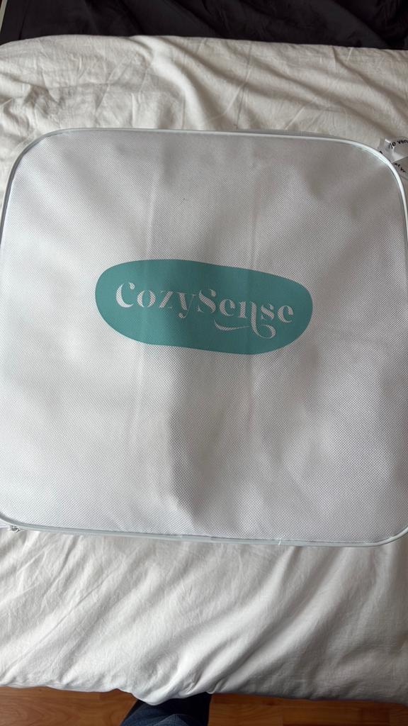 Cozysense verzwarings deken 9 kg, Ophalen, Eenpersoons, Wit, Deken of Dekbed