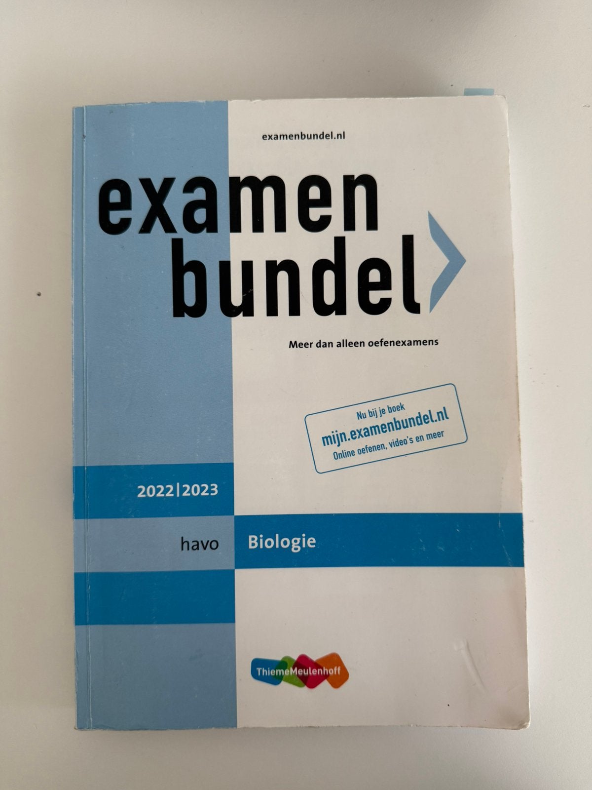 Examenbundel biologie HAVO, Ophalen, Zo goed als nieuw, HAVO, Biologie