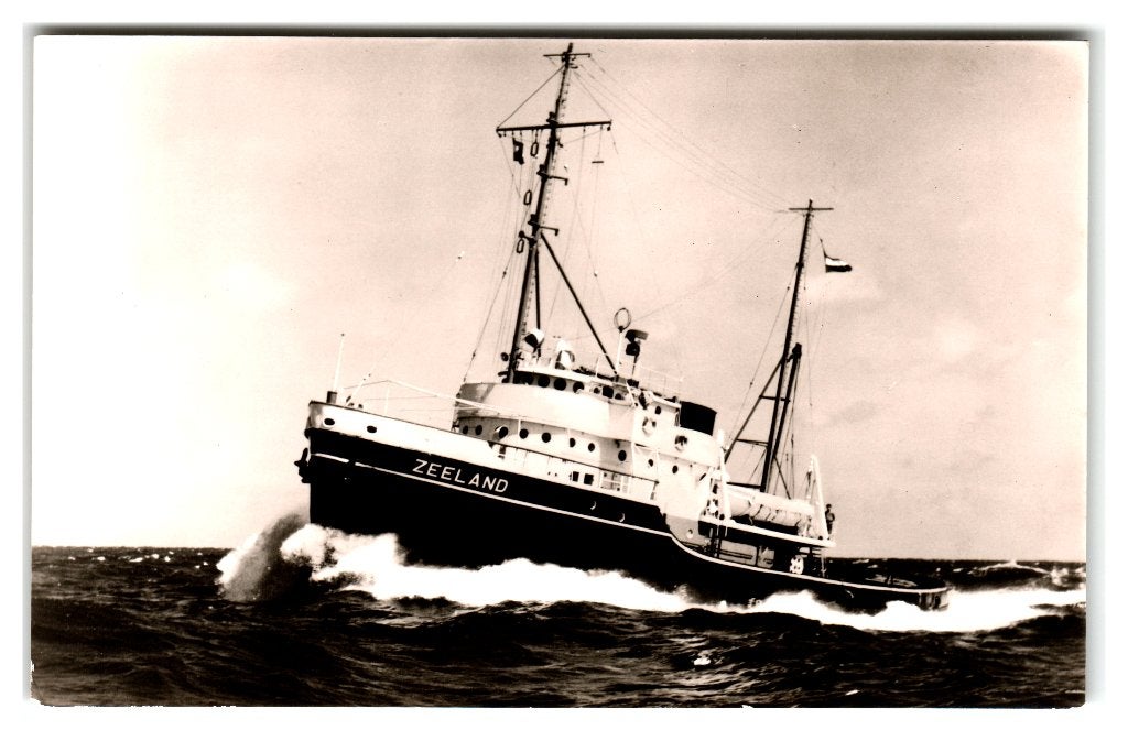 IJmuiden, Sleepboot De "Zeeland" van N.V. Bureau Wijsmuller, Verzenden, 1960 tot 1980, Ongelopen, Noord-Holland