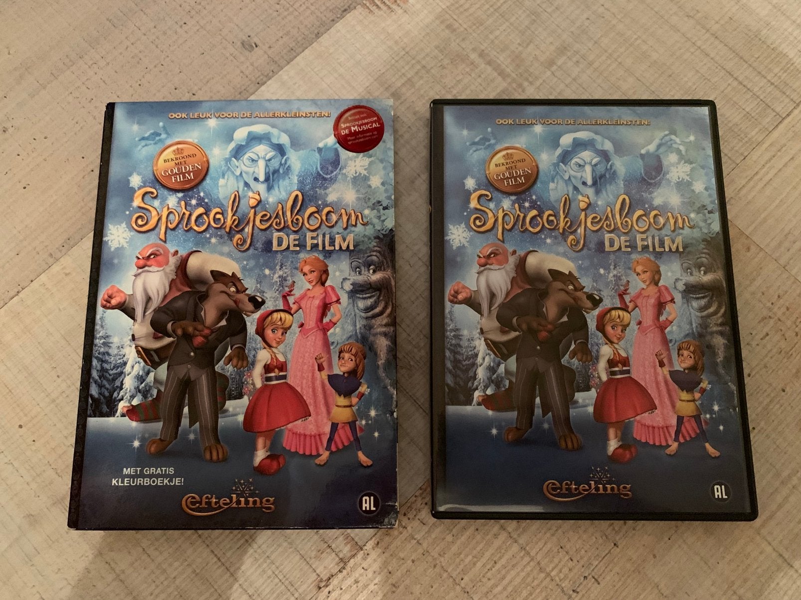 Dvd efteling sprookjesboom de film, Verzamelen, Ophalen of Verzenden, Zo goed als nieuw, Overige typen