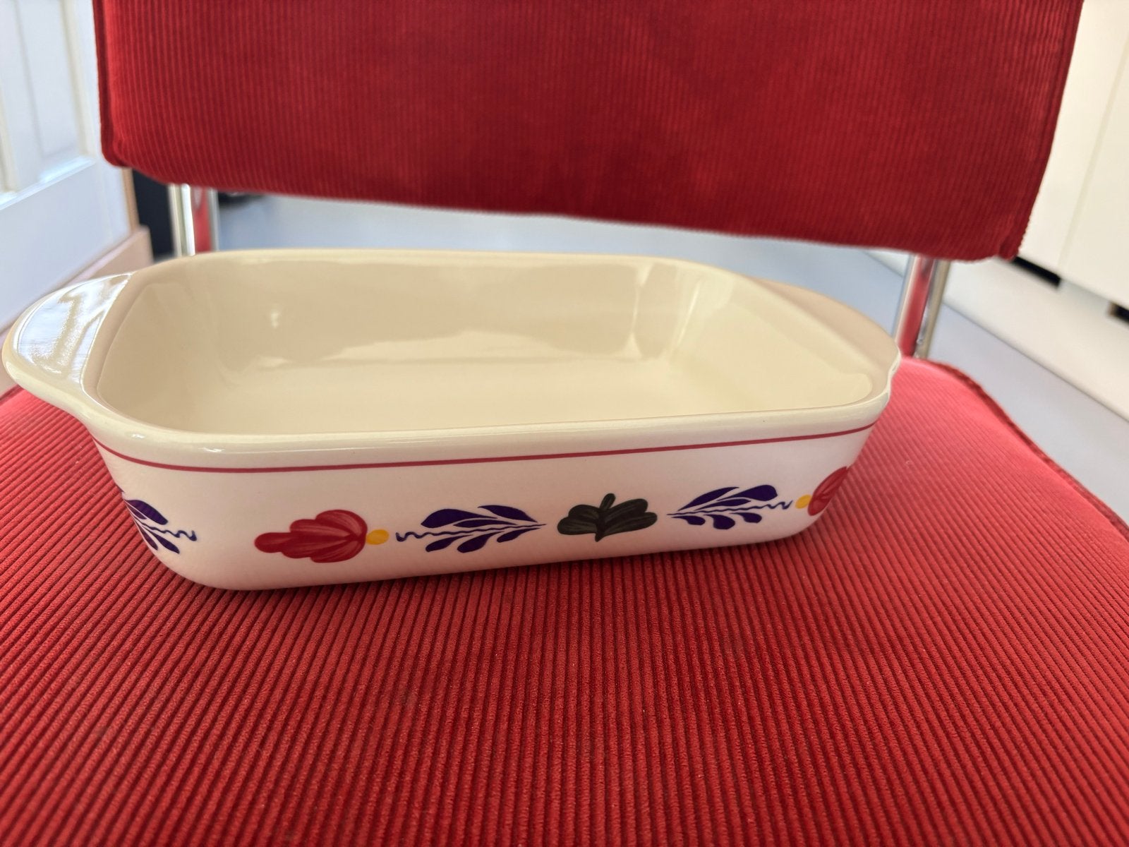Royal Boch Ovenvaste Ovenschaal - Delfts Blauw decor, Overige typen, Ophalen of Verzenden, Zo goed als nieuw, Steen/keramiek