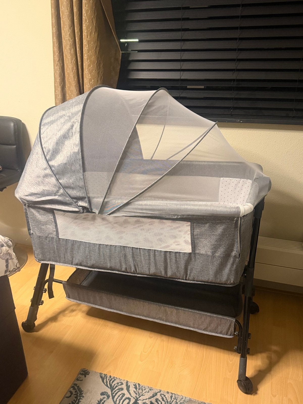 Livista 3in1 co sleeper  babybed, Ophalen of Verzenden, Zo goed als nieuw, Minder dan 140 cm, Minder dan 70 cm