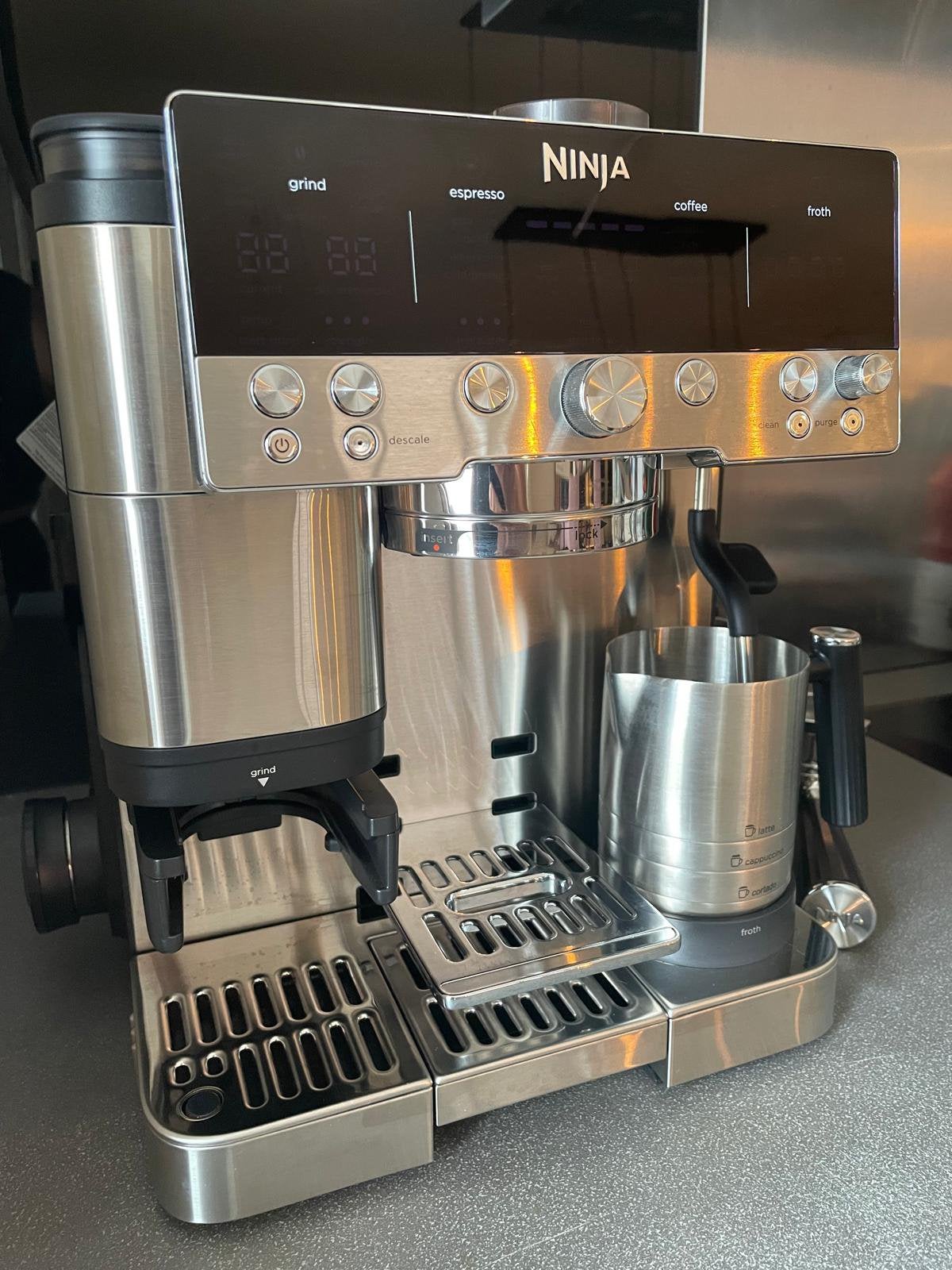 Ninja Luxe Café Premier Espresso Machine, Ophalen, Zo goed als nieuw, Espresso apparaat