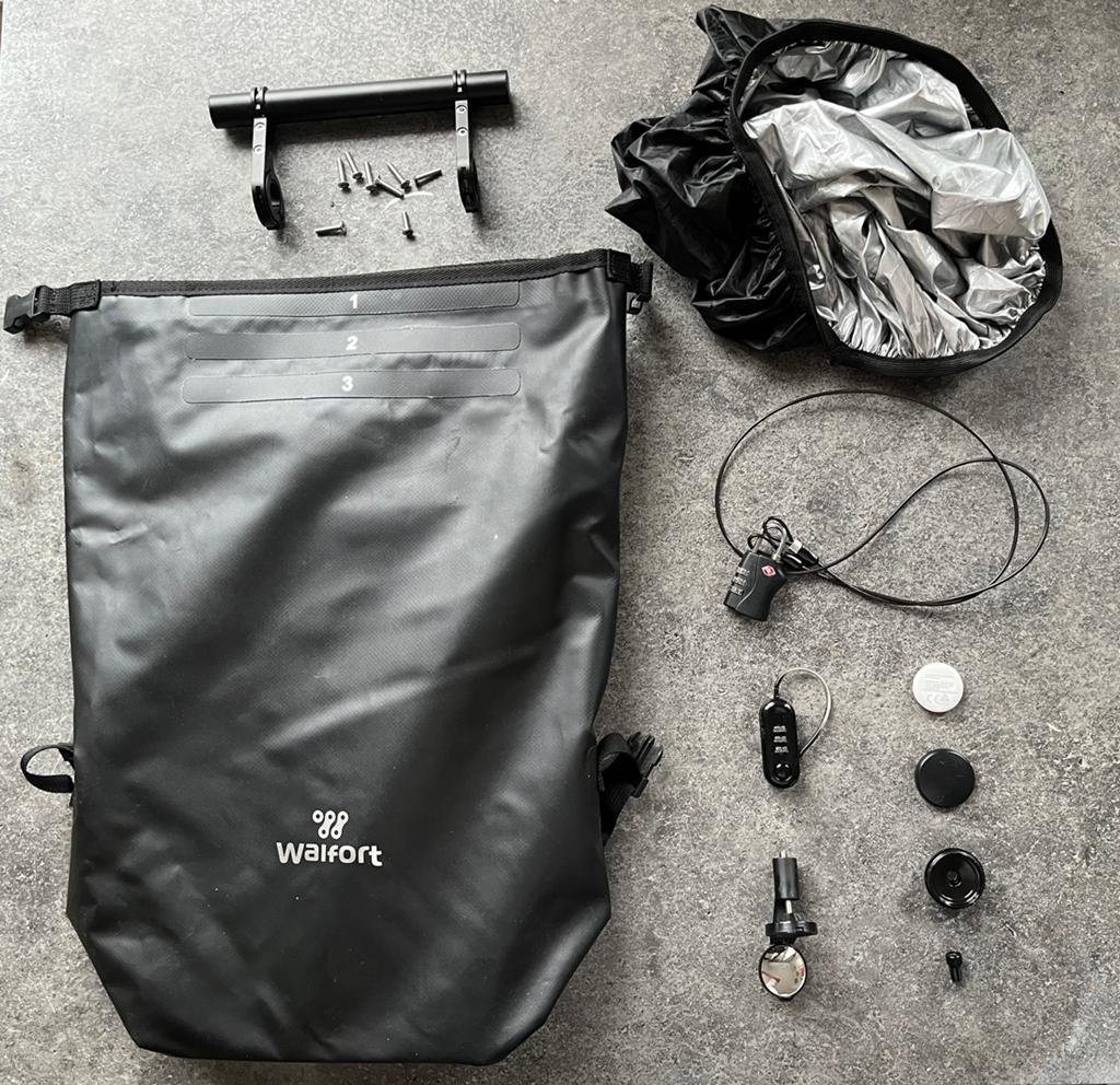 E-bike/stadsfiets commuter accessoire set, Ophalen of Verzenden, Zo goed als nieuw