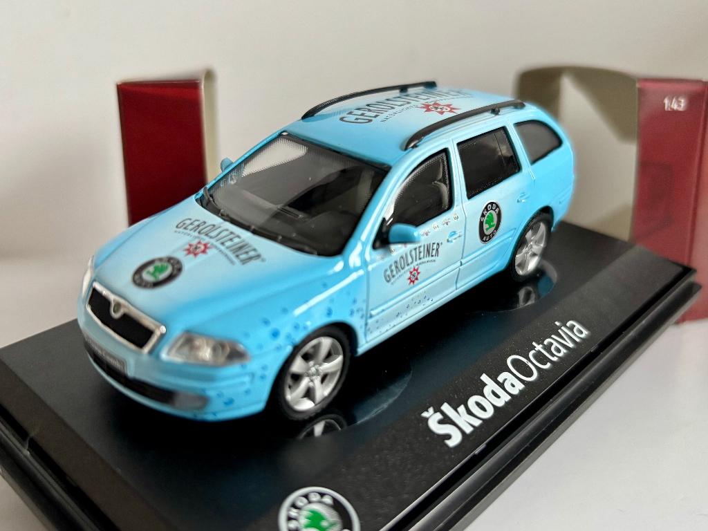 1:43  Skoda Octavia - Gerolsteiner, Hobby en Vrije tijd, Modelauto's | 1:43, Ophalen of Verzenden, Zo goed als nieuw, Auto, Overige merken