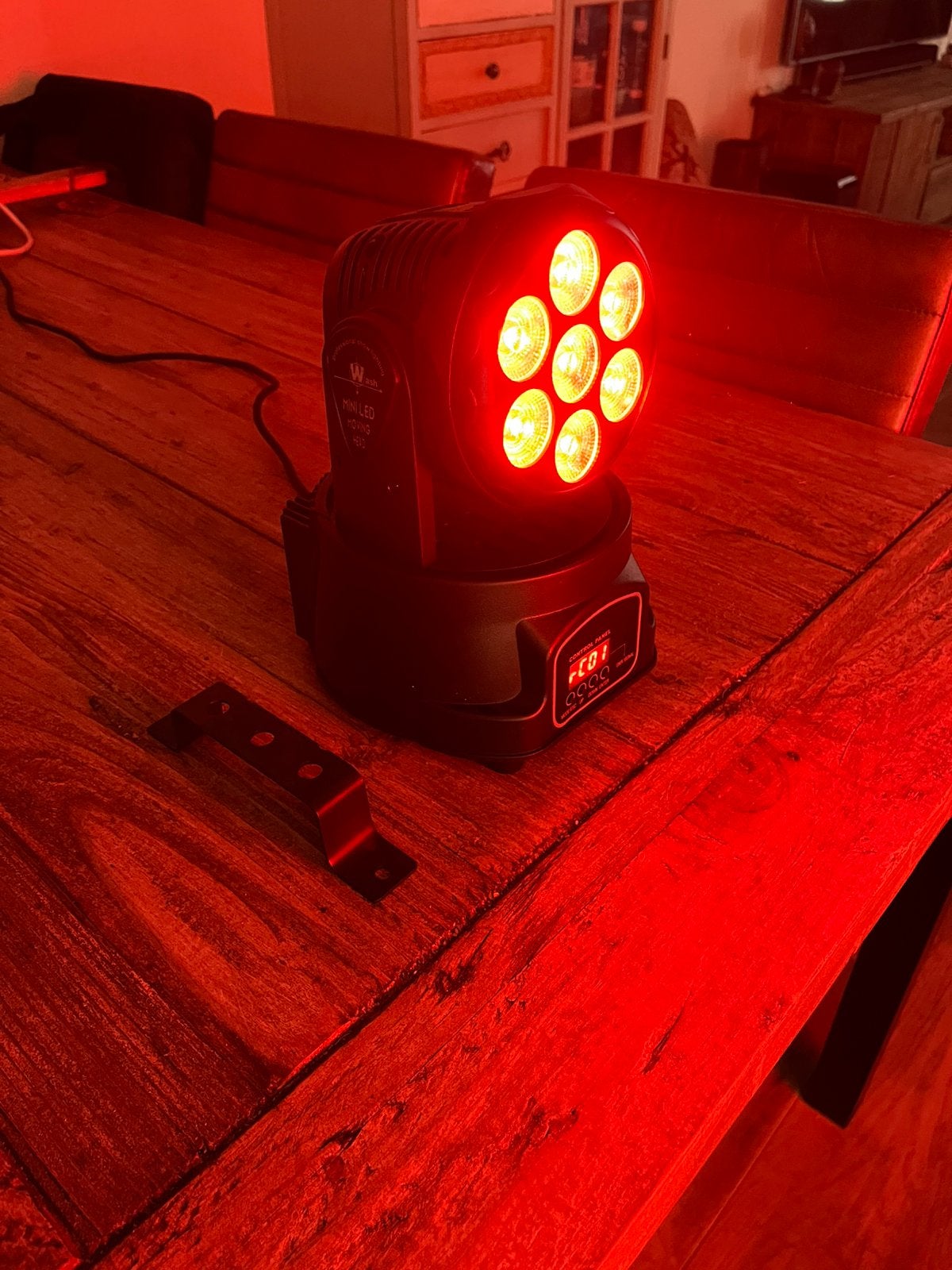 Mini moving head, Ophalen, Zo goed als nieuw