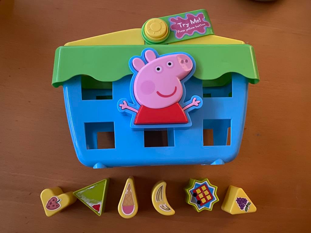 Peppa Pig Picknickset met geluid / Picnic Basket with Sounds, Ophalen, Zo goed als nieuw