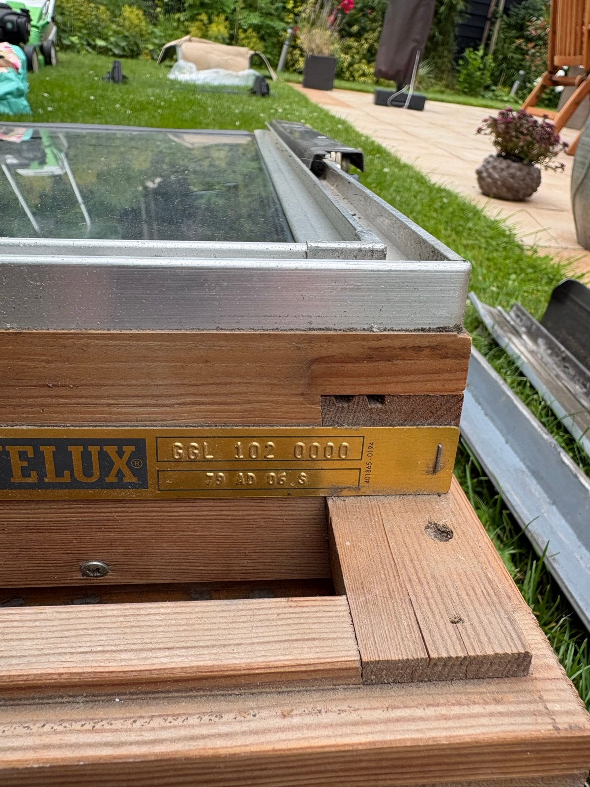 Velux Dakraam GGL 102 0000 - Gebruikt, Ophalen, Gebruikt, Minder dan 80 cm, Dubbelglas