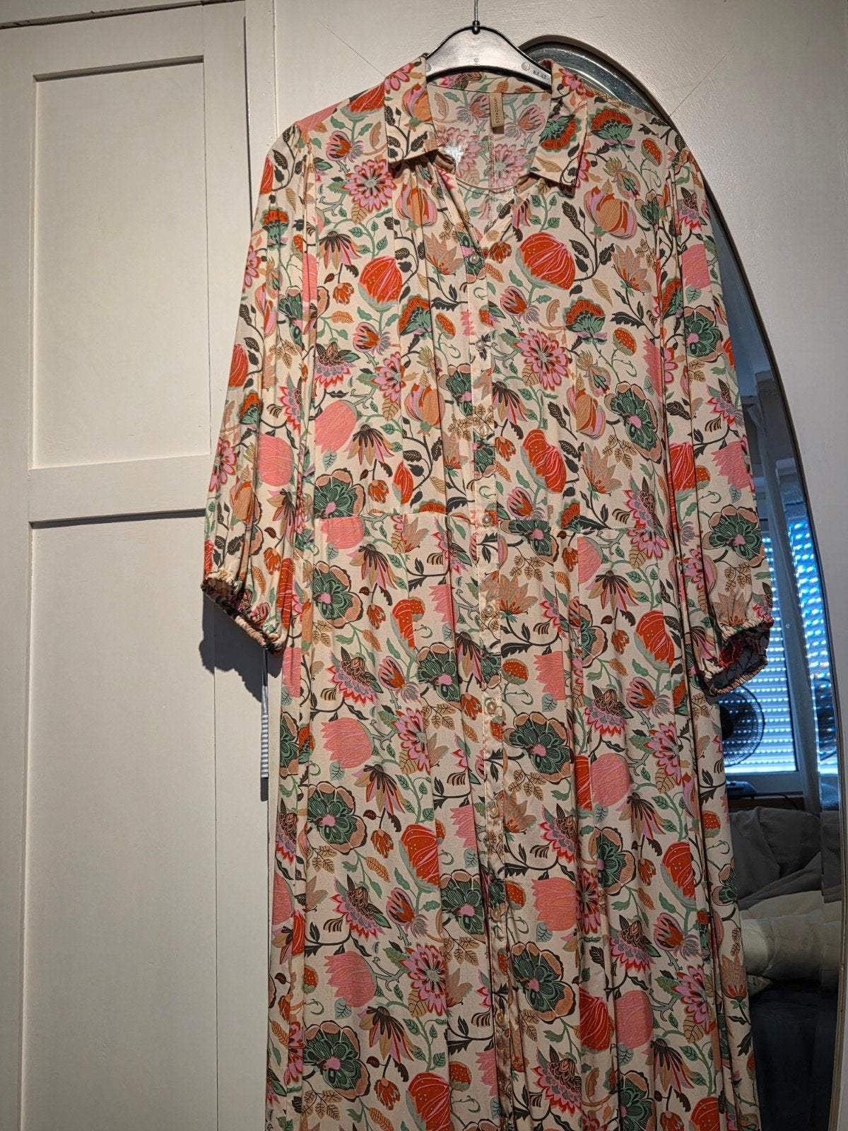 Soyaconcept jurk maat 44, nieuw met bloemenprint, Maat 42/44 (L), Nieuw, Ophalen of Verzenden, Soyaconcept