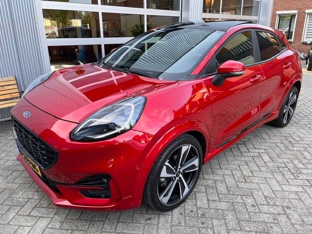Ford Puma 1.0 EcoBoost Hybrid ST-Line X Autom. 156 PK, Auto's, Ford, 12 maanden, Automatische klimaatregeling, 665 kg, Bedrijf