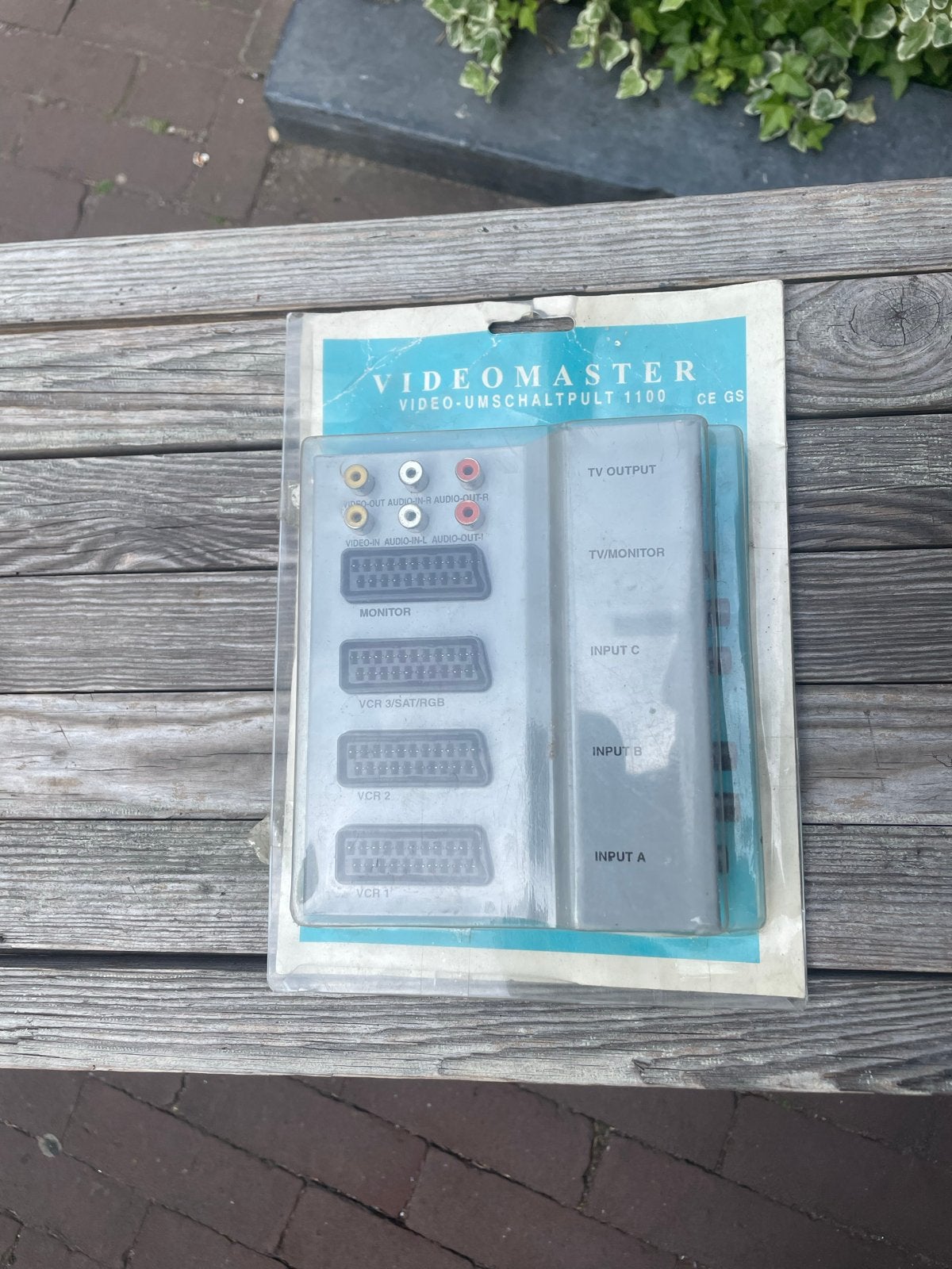 Videomaster Video-Umschaltpult 1100 (Scart Switch), Ophalen, Gebruikt, Minder dan 2 meter, Overige kabels