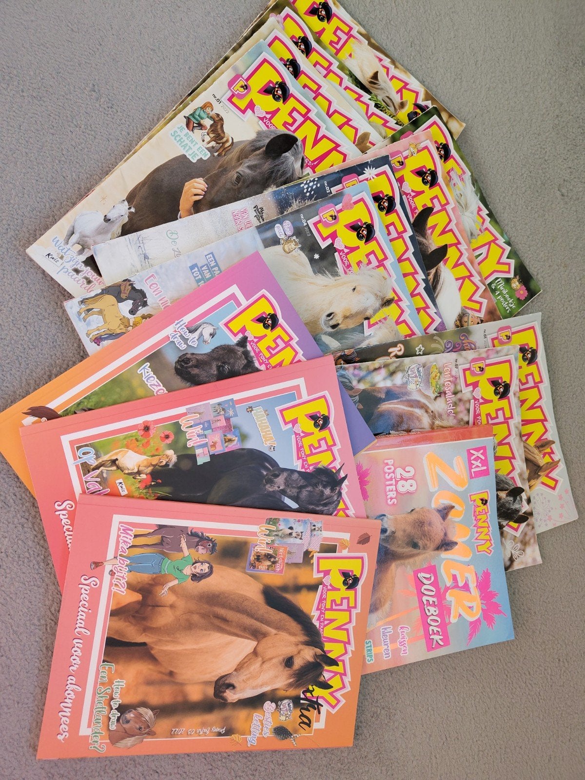 stapel Penny's, inclusief doeboek en Penny extra, Ophalen of Verzenden, Gelezen, Overige typen