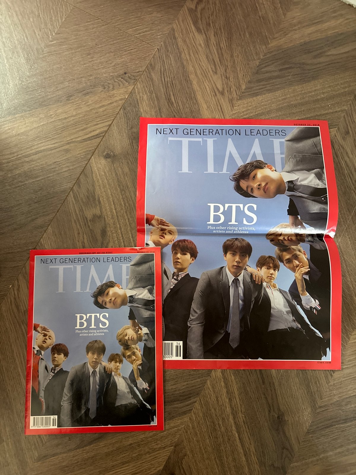 BTS TIME Magazine - Next Generation Leaders, Boeken, Tijdschriften en Kranten, Ophalen of Verzenden, Zo goed als nieuw, Muziek, Film of Tv