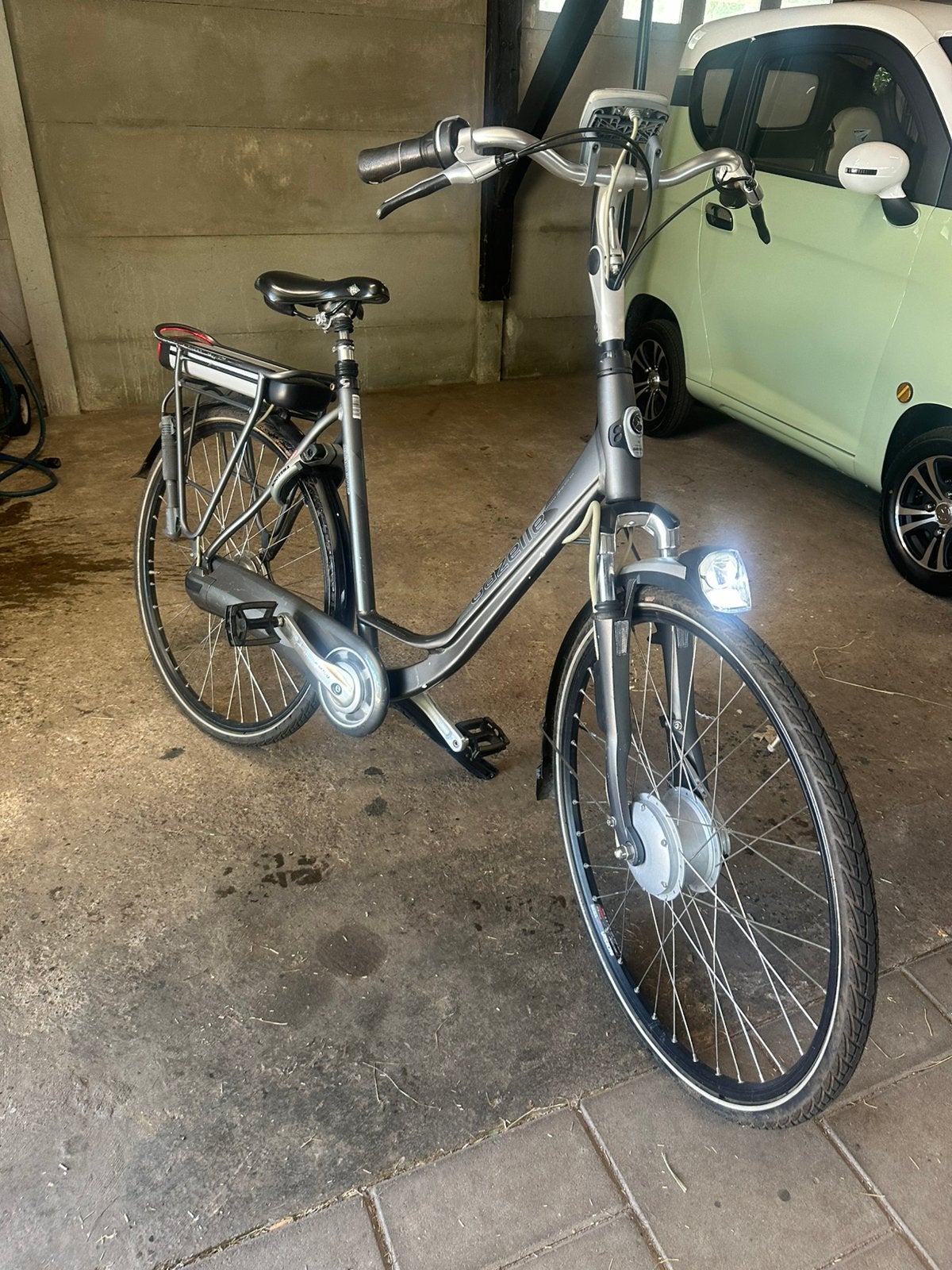 Gazelle elektrische dames fiets topstaat, 51 tot 55 cm, Ophalen, Zo goed als nieuw, Gazelle
