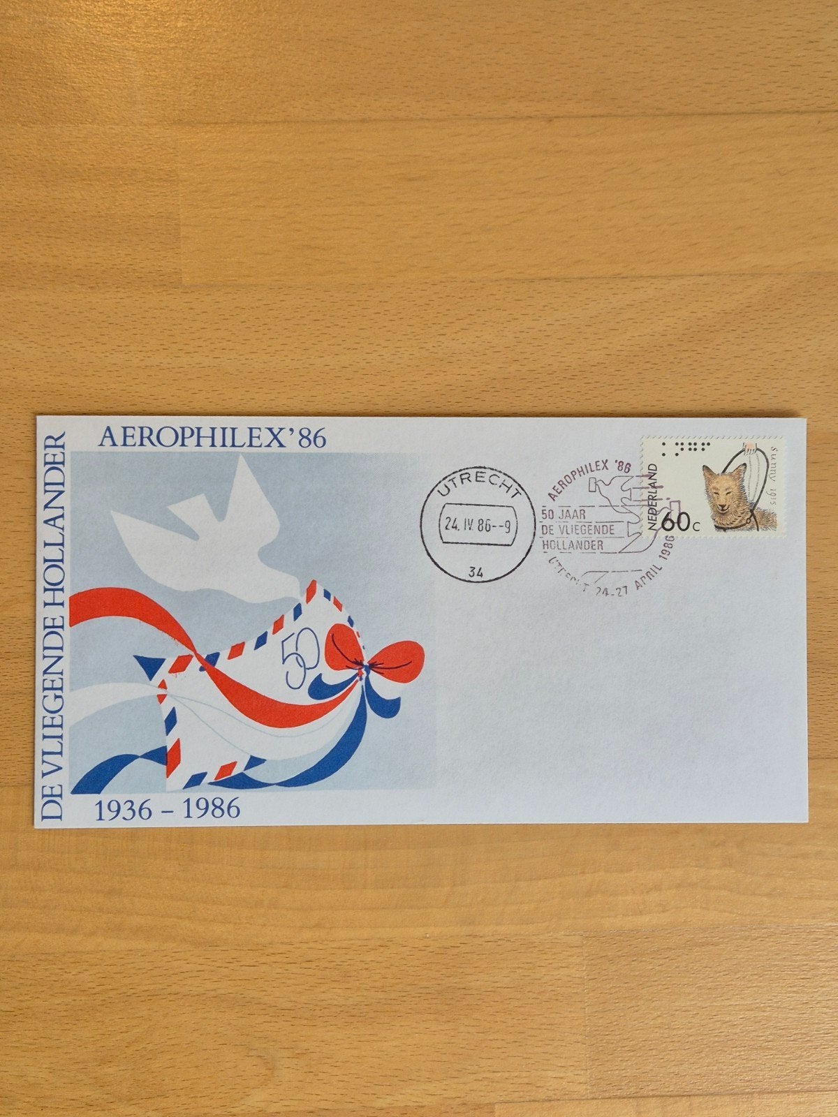 Envelop De Vliegende Hollander, Ophalen of Verzenden, Envelop
