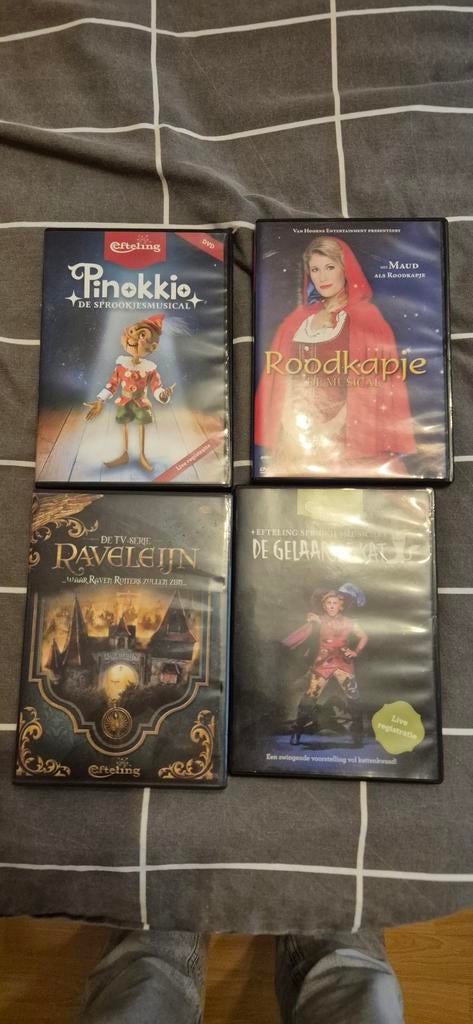 Efteling Sprookjes Musicals & TV-Serie DVD Collectie, Ophalen, Avontuur, Gebruikt, Alle leeftijden