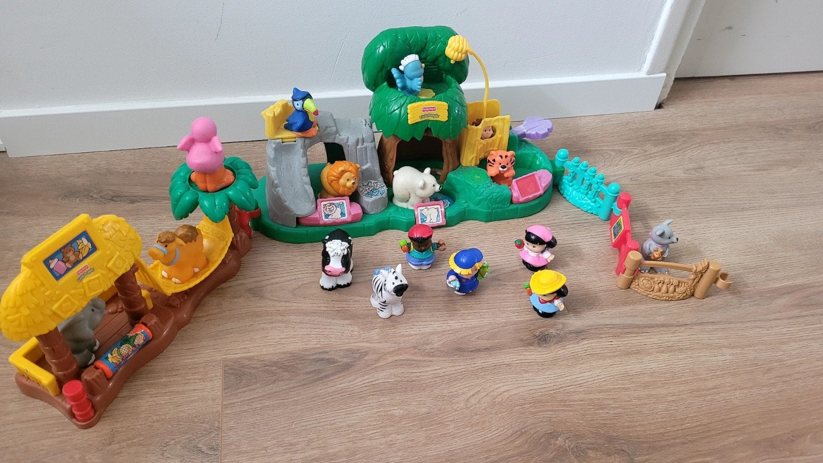 Fisher-Price Little People Dierentuin Speelset met Figuren, Ophalen