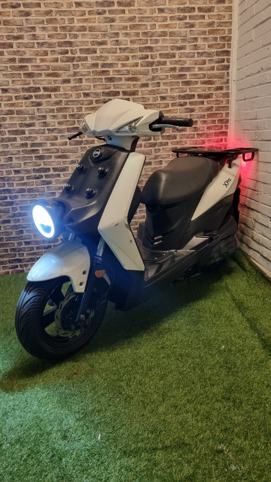 Zeer nette Sym X Pro E5 bezorgscooter 2021!, Gebruikt, Ophalen of Verzenden, Benzine