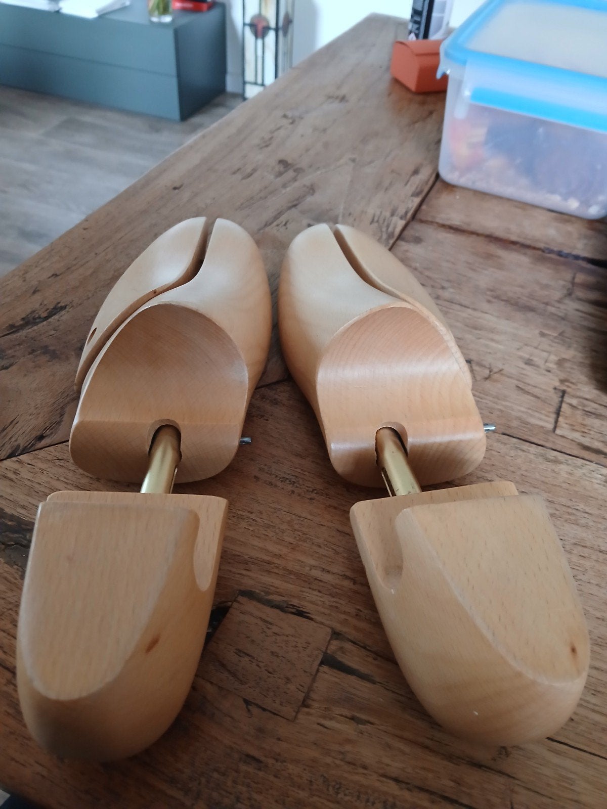 Houten schoenspanners - Maat 8, Ophalen of Verzenden, Zo goed als nieuw, Overige kleuren