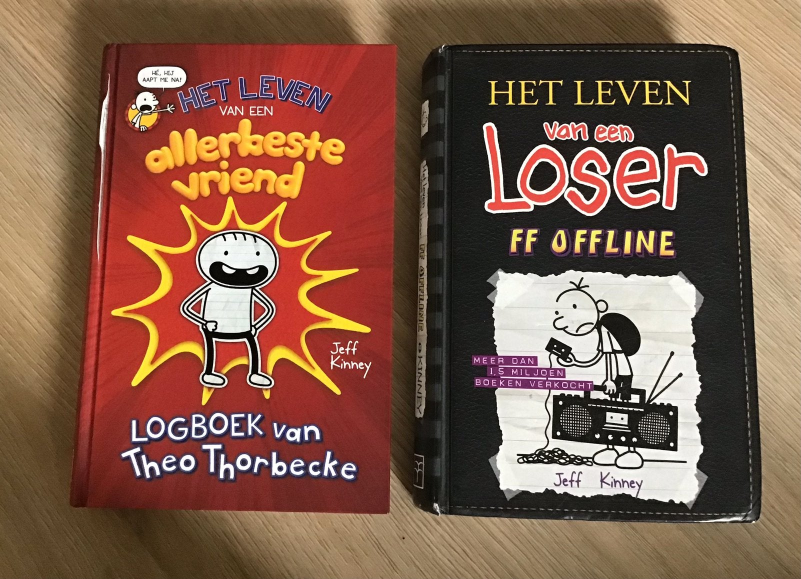 Leven van een loser FF offline / Het leven van een allerbest, Boeken, Ophalen of Verzenden, Zo goed als nieuw, Jeff Kinney, Fictie algemeen
