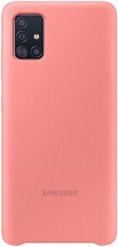 Samsung Silicone Galaxy A51 Roze (Hoesje), Samsung, Samsung 1, Nieuw, Ophalen of Verzenden