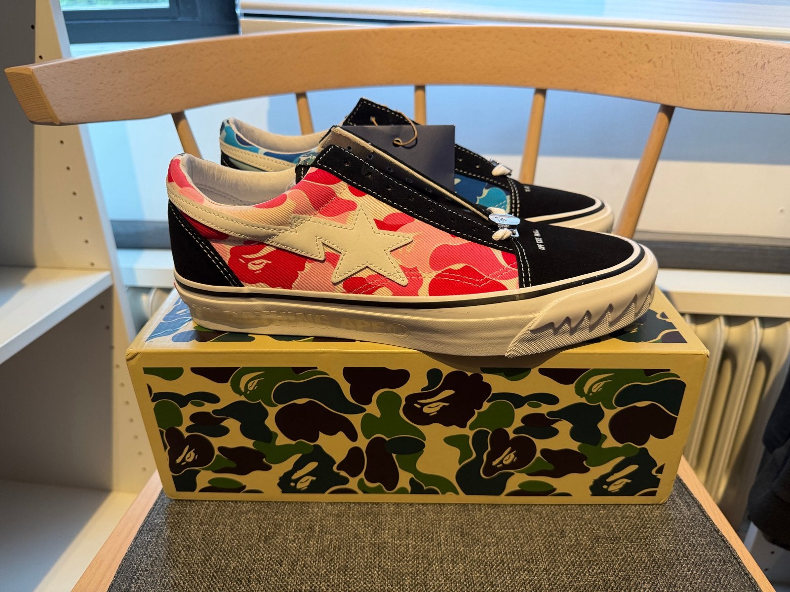 Vans Bape Old Skool 36TB 43 Nieuw Deadstock, Ophalen, Overige kleuren, Nieuw, Sneakers of Gympen