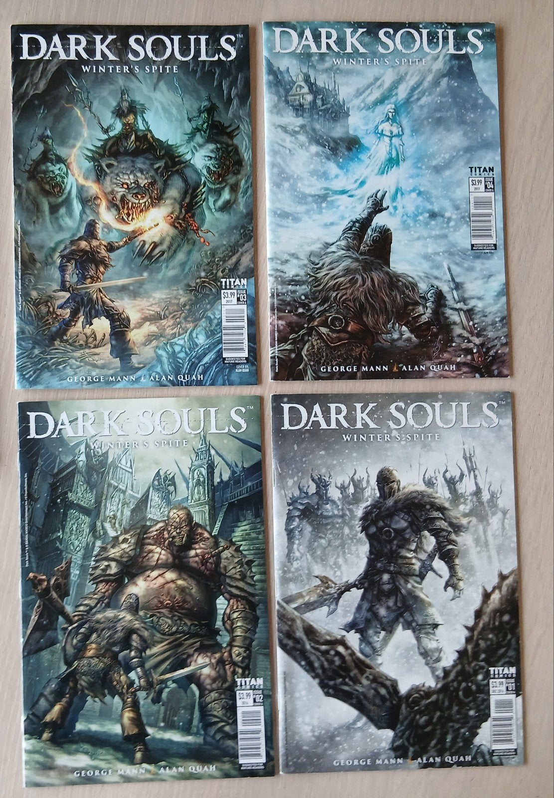 Dark Souls Comics (Titan Comics) - 10-delige collectie, Meerdere comics, Verzenden, Amerika