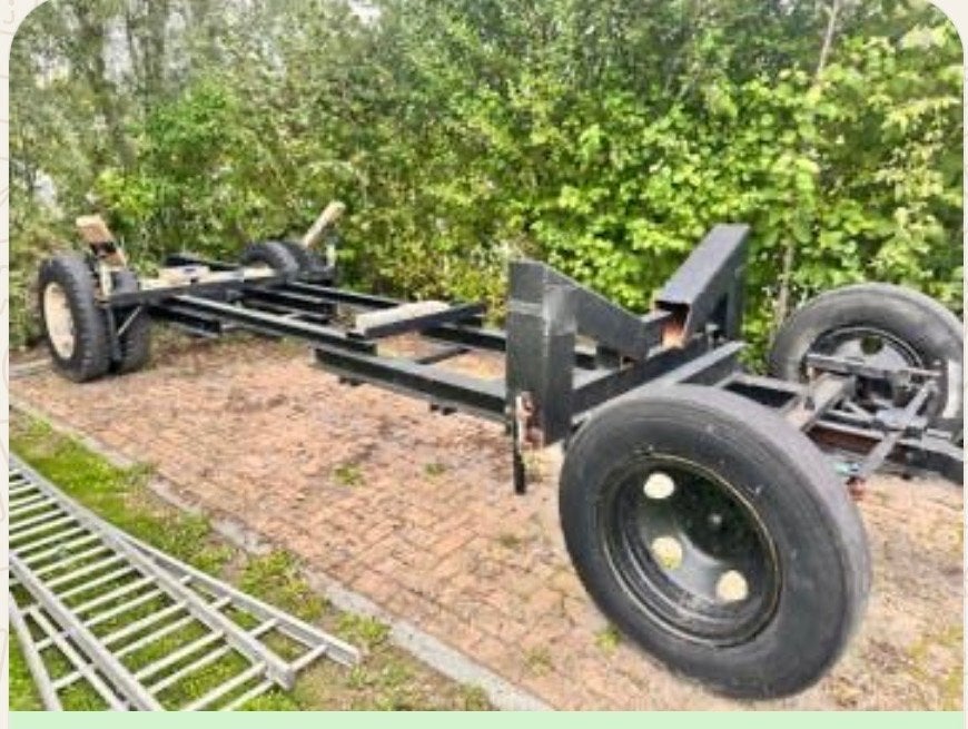 Robuuste Zware Boottrailer / Stallingstrailer, Watersport en Boten, Ophalen, Gebruikt, Overige typen