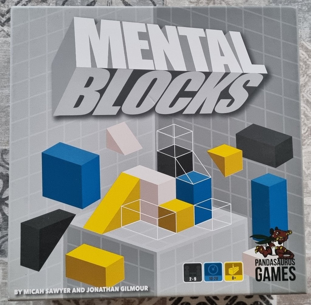 Mental Blocks, Een of twee spelers, Ophalen of Verzenden, Zo goed als nieuw, Pandasaurus games
