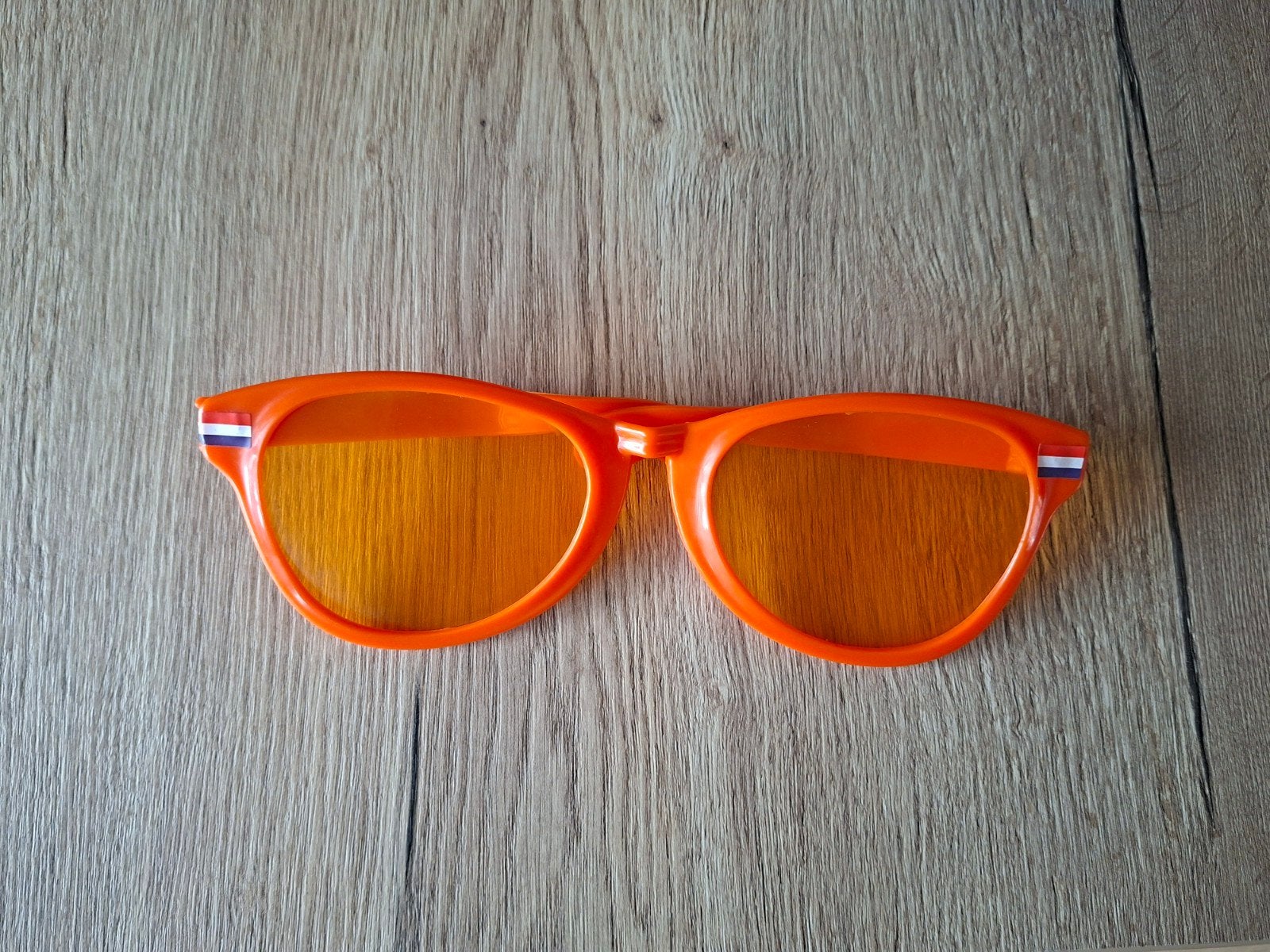 Grote oranje bril, Overige merken, Oranje, Ophalen of Verzenden, Zo goed als nieuw