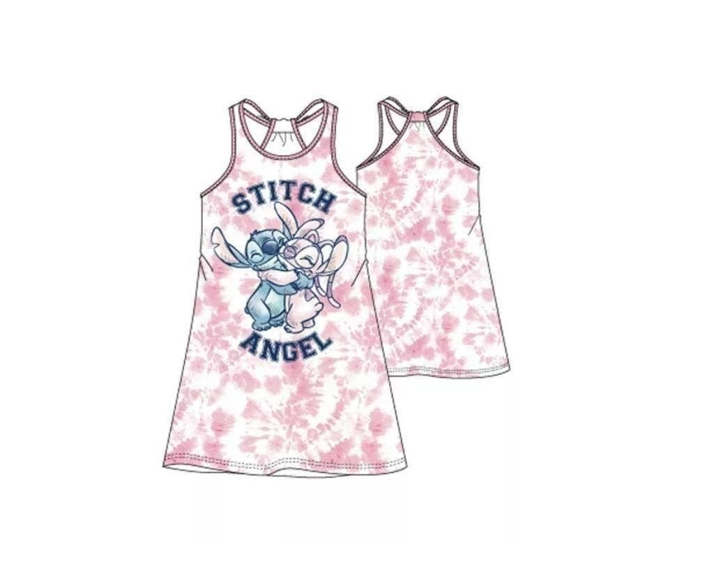Stitch en Angel Jurk Disney - Maat 98 - 104 - 116 - Katoen, Kinderen en Baby's, Stitch, Meisje, Nieuw, Ophalen of Verzenden