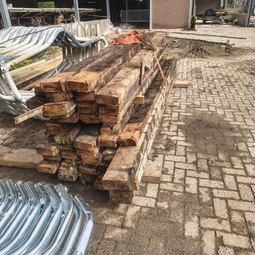 Balken gordingen, Doe-het-zelf en Verbouw, Hout en Planken, Ophalen, Gebruikt, Balk, Vuren