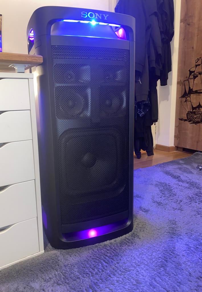 Sony ULT Tower 9 – Mega Bass Party Speaker – Nieuwstaat”, Ophalen, Overige typen, Zo goed als nieuw, Sony