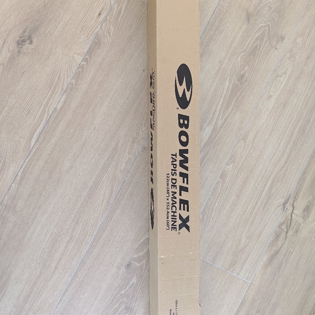 bowflex tapis de machine - brede vloermat fitnessapparatuur, Ophalen, Nieuw, Overige materialen, Overige typen