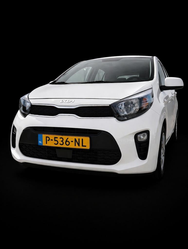Kia Picanto 1.0 Dpi 67pk |Radar|Aircondit|CruiseContr| 2022, Auto's, Voorwielaandrijving, Stof, Wit, Origineel Nederlands