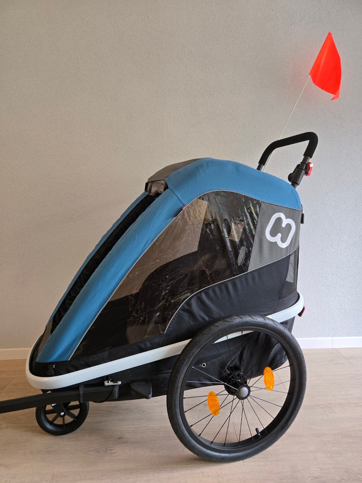 Hamax Avenida ONE fietskar/ multifunctionele kinderkar, Ophalen, Opvouwbaar, Nieuw, 20 tot 40 kg
