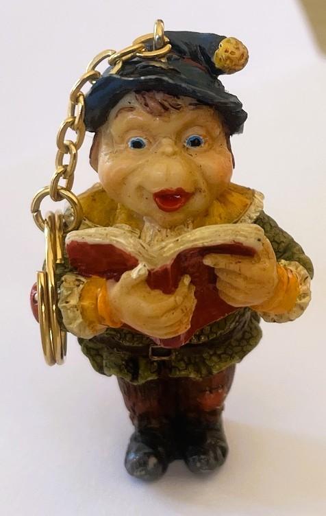 LAAF sleutelhanger - Laaf leest boek - Efteling, Verzenden, Zo goed als nieuw, Beeldje of Poppetje