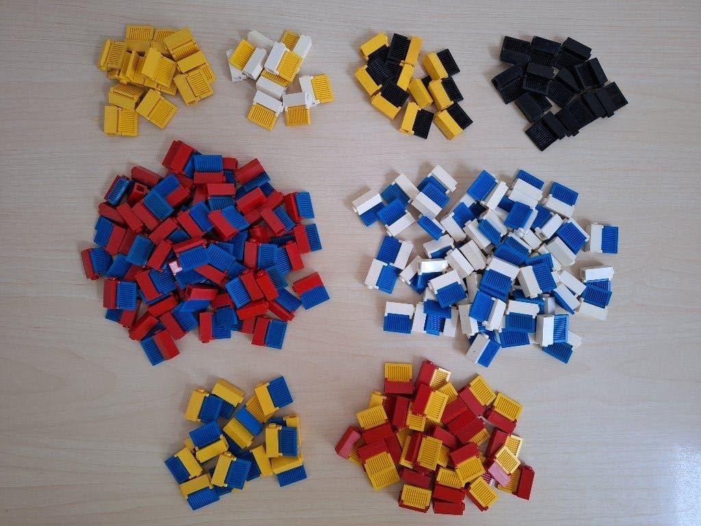 * Lego: shutter + shutter holder, venster met sluit houder *, Gebruikt, Overige thema's, Lego, Ophalen of Verzenden
