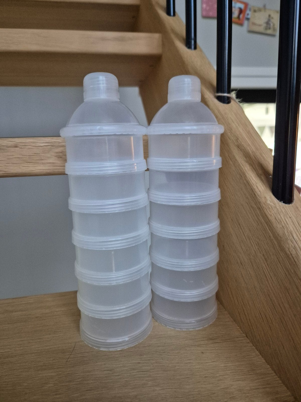 Poedertoren voor babyvoeding - 2 stuks - Gratis, Kinderen en Baby's, Babyvoeding en Toebehoren, Ophalen, Overige merken, Gebruikt