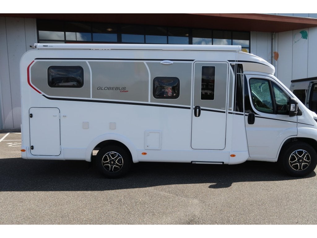 Dethleffs Globebus T4 ENKELE BEDDEN/ AUTOMAAT, Caravans en Kamperen, Campers, Automaat, Ringverwarming, Fiat, 6 tot 7 meter