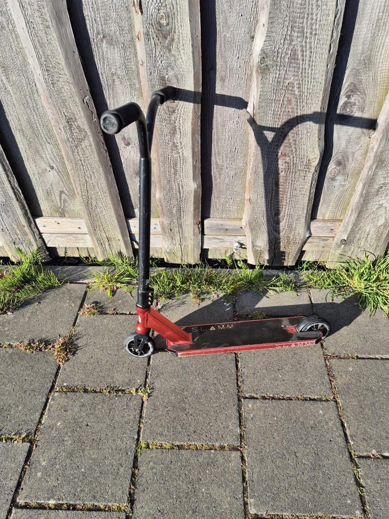 Slamm Stuntstep - Rood/Zwart, Ophalen, Gebruikt