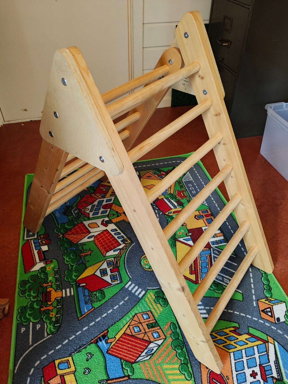 Houten Klimrek voor kinderen, Ophalen, Gebruikt