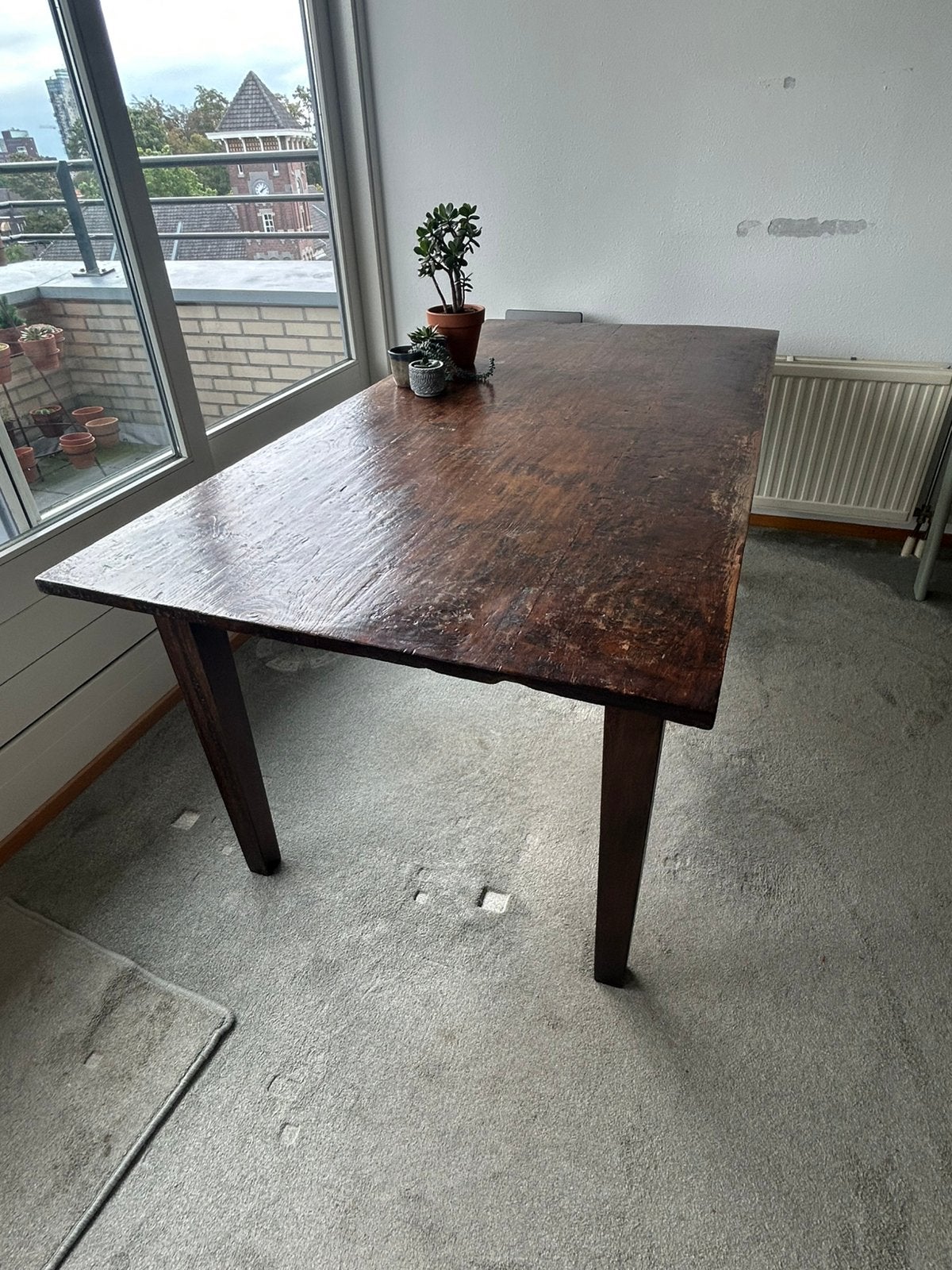 Tafel, Ophalen, 50 tot 100 cm, Zo goed als nieuw, 150 tot 200 cm