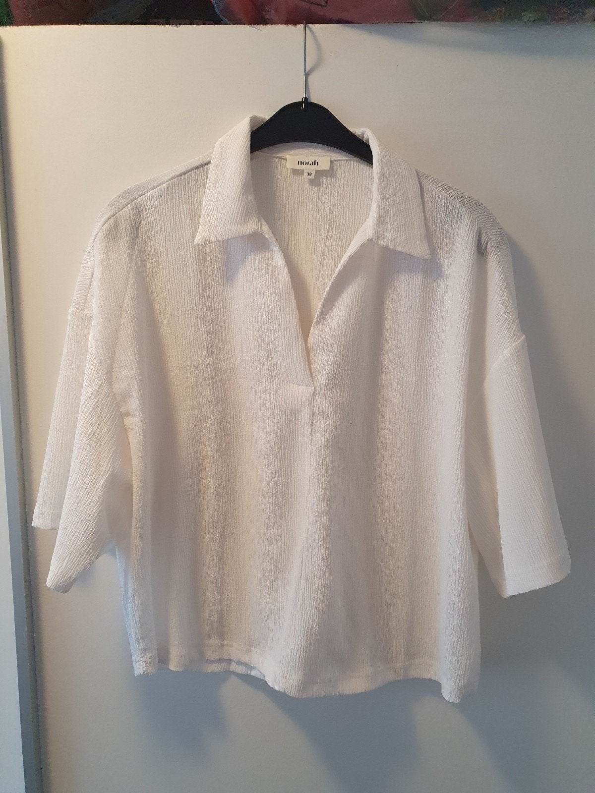 Nieuw! Mooie witte luchtige blouse van Norah maat 38!, Verzenden, Nieuw, Maat 38/40 (M), Wit