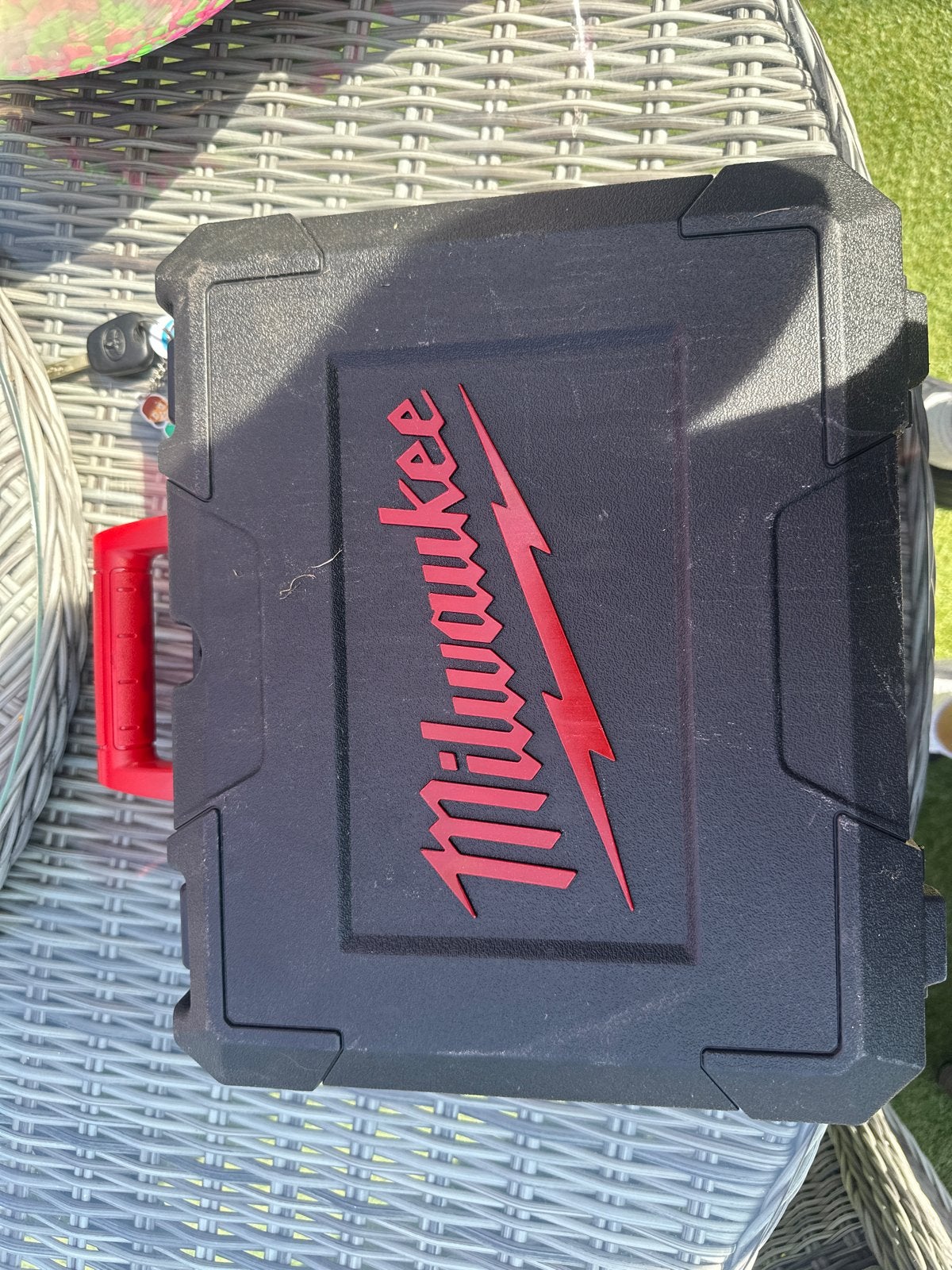 Milwaukee M18 CBLDD-502C Koffer (leeg), Ophalen, Gebruikt